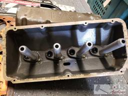 Pair of Brad Anderson Enterprises Valve Covers, with 6 Copper Gaskets