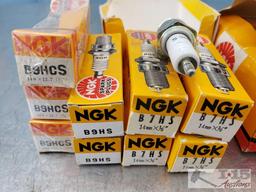 16 NGK Spark Plugs, B8HS, B7HS, B9HS, and B9HCS