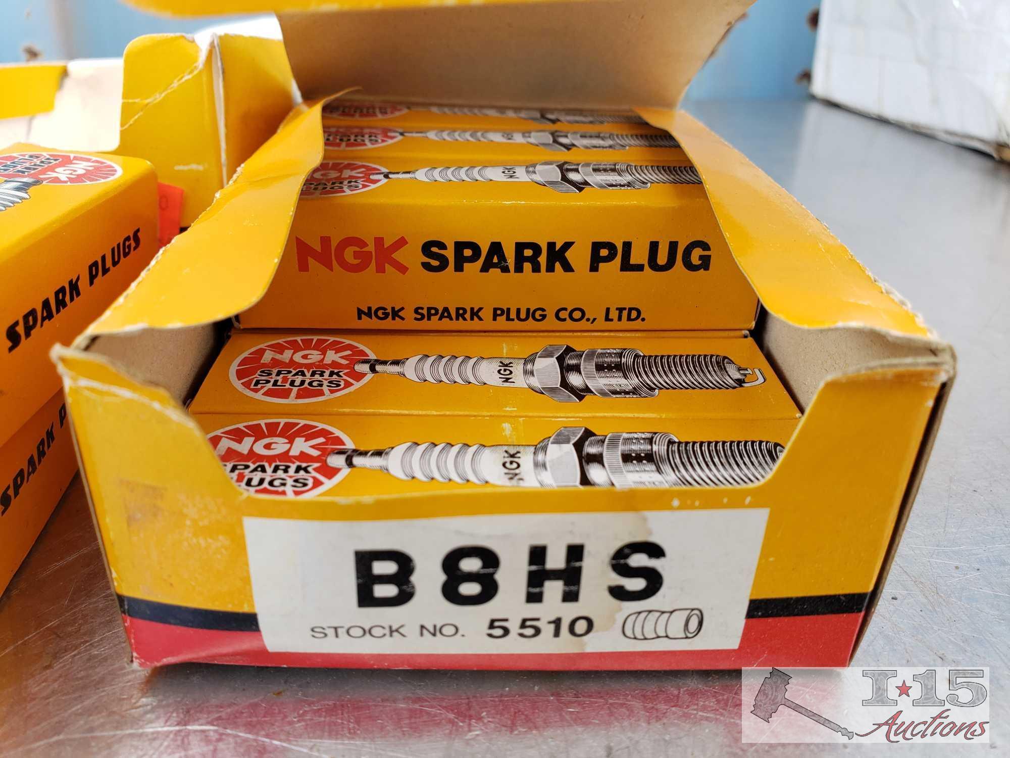 16 NGK Spark Plugs, B8HS, B7HS, B9HS, and B9HCS