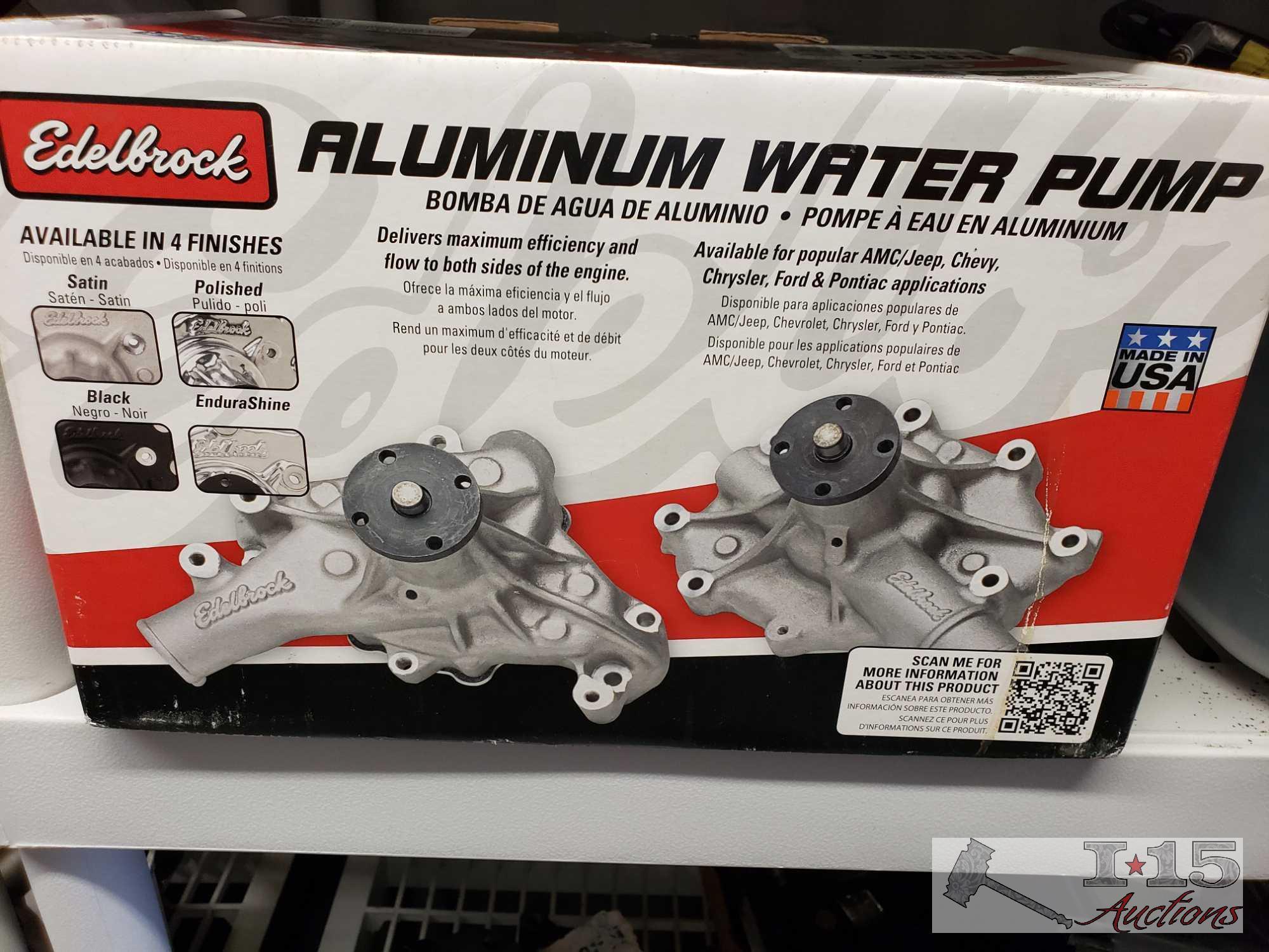 Edelbrock Aluminium Water Pump