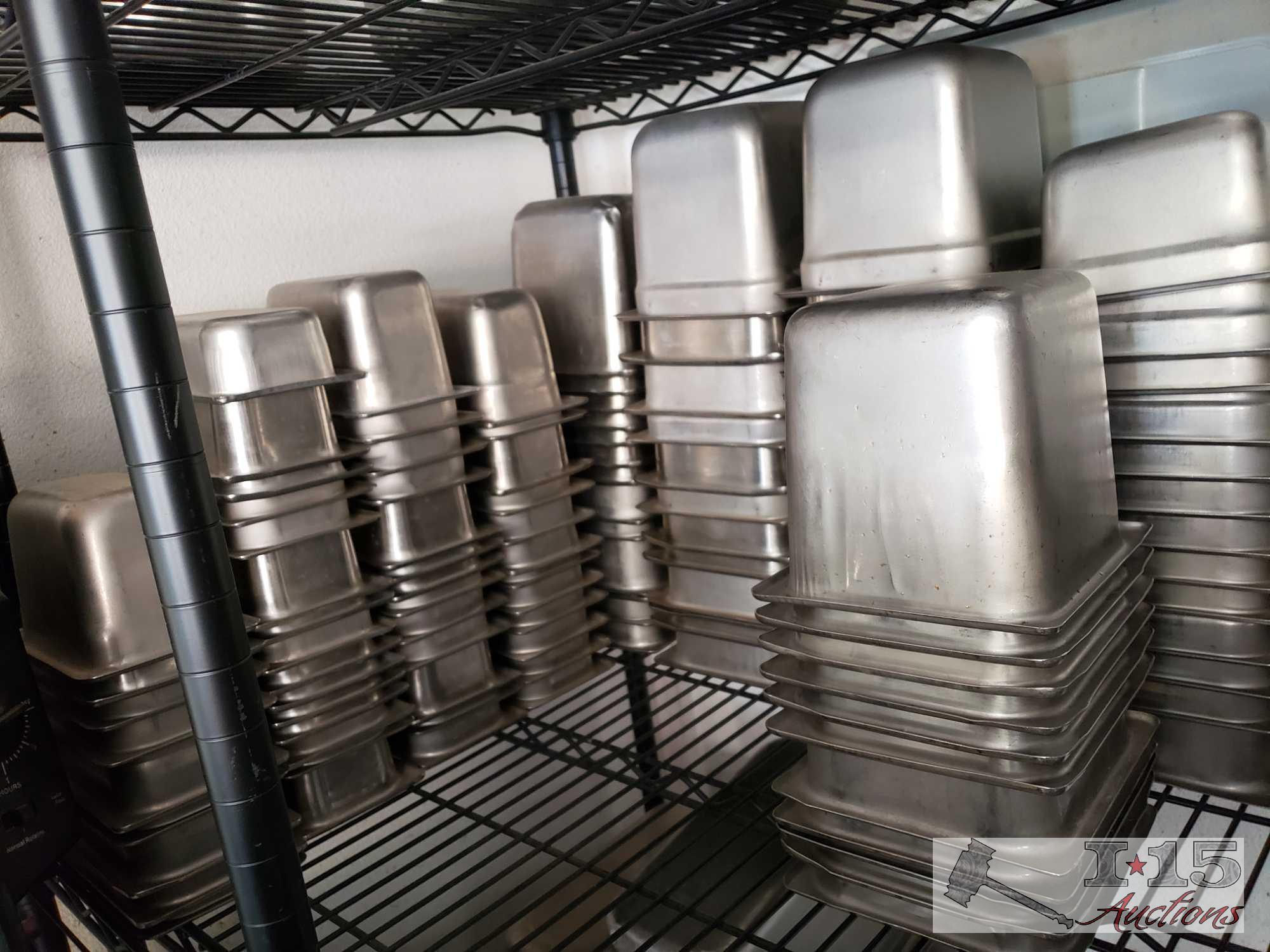 Stainless Steel Food Bins, Silverware, Pots, Utensils and More..