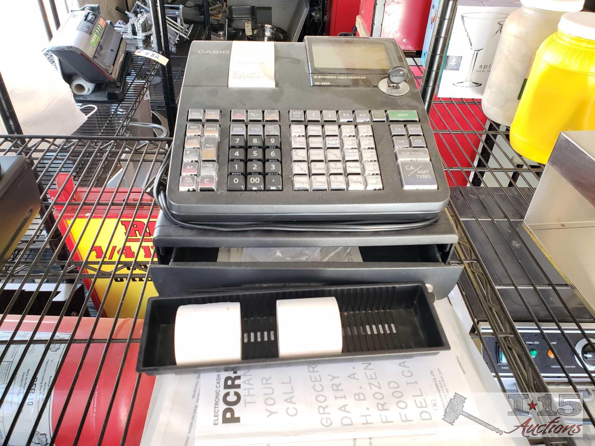 Casio SE-S800 Electronic Cash Register