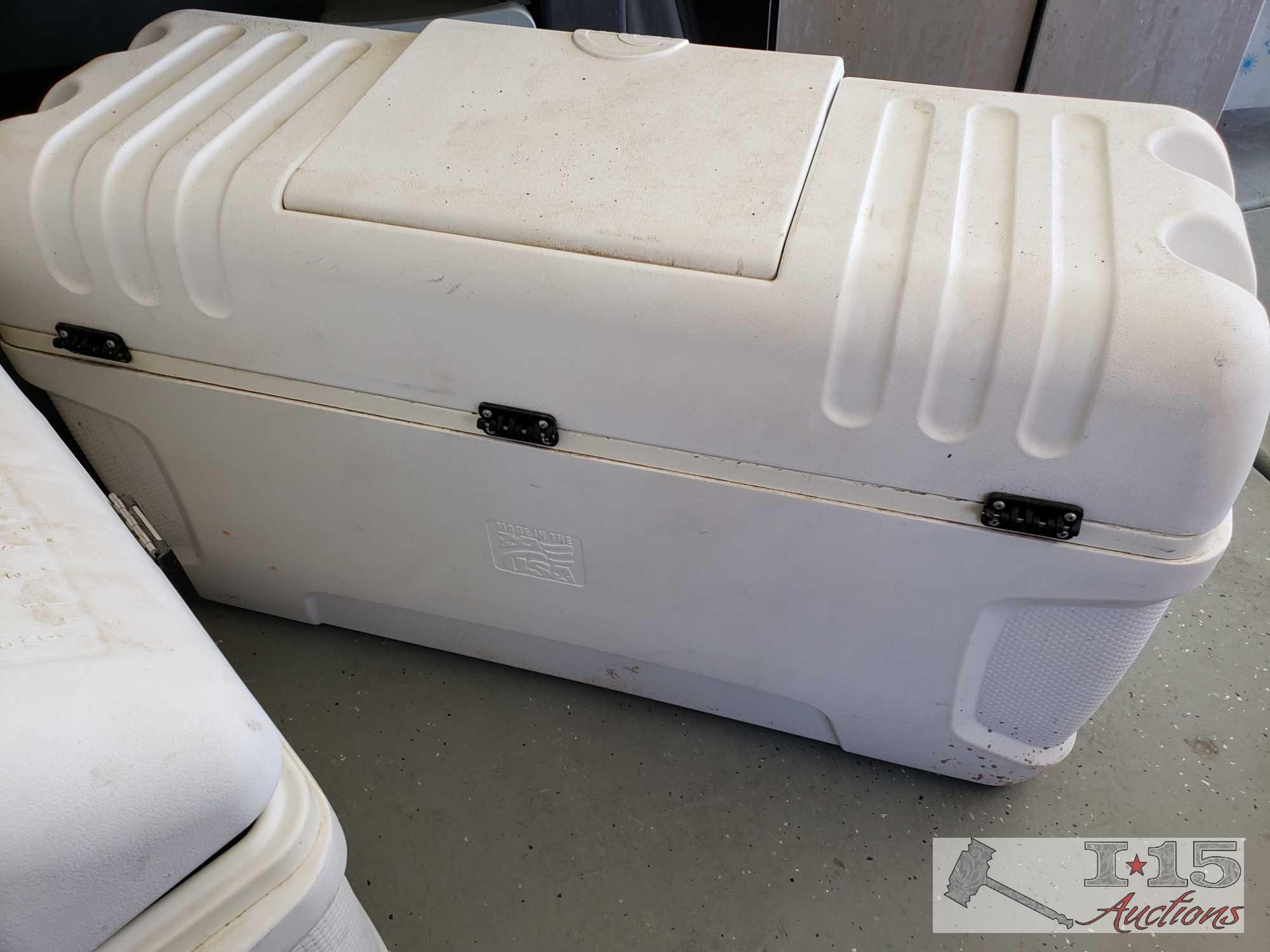 2 Igloo Maxcold Ice Chests, 41"...18"