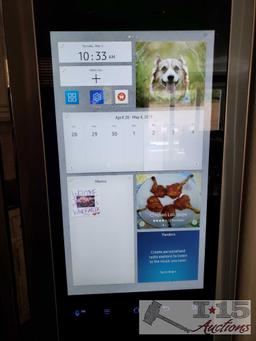 Samsung 27.9 cu. ft. Family Hub 4-Door French Door Smart Refrigerator in Stainless Steel with