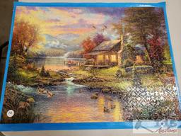4 Framed Puzzles and 6 Unframed Puzzles