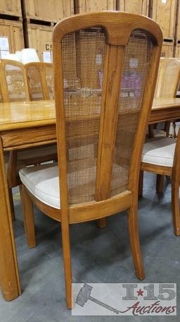 Woodtone Dining Table with 6 Chairs