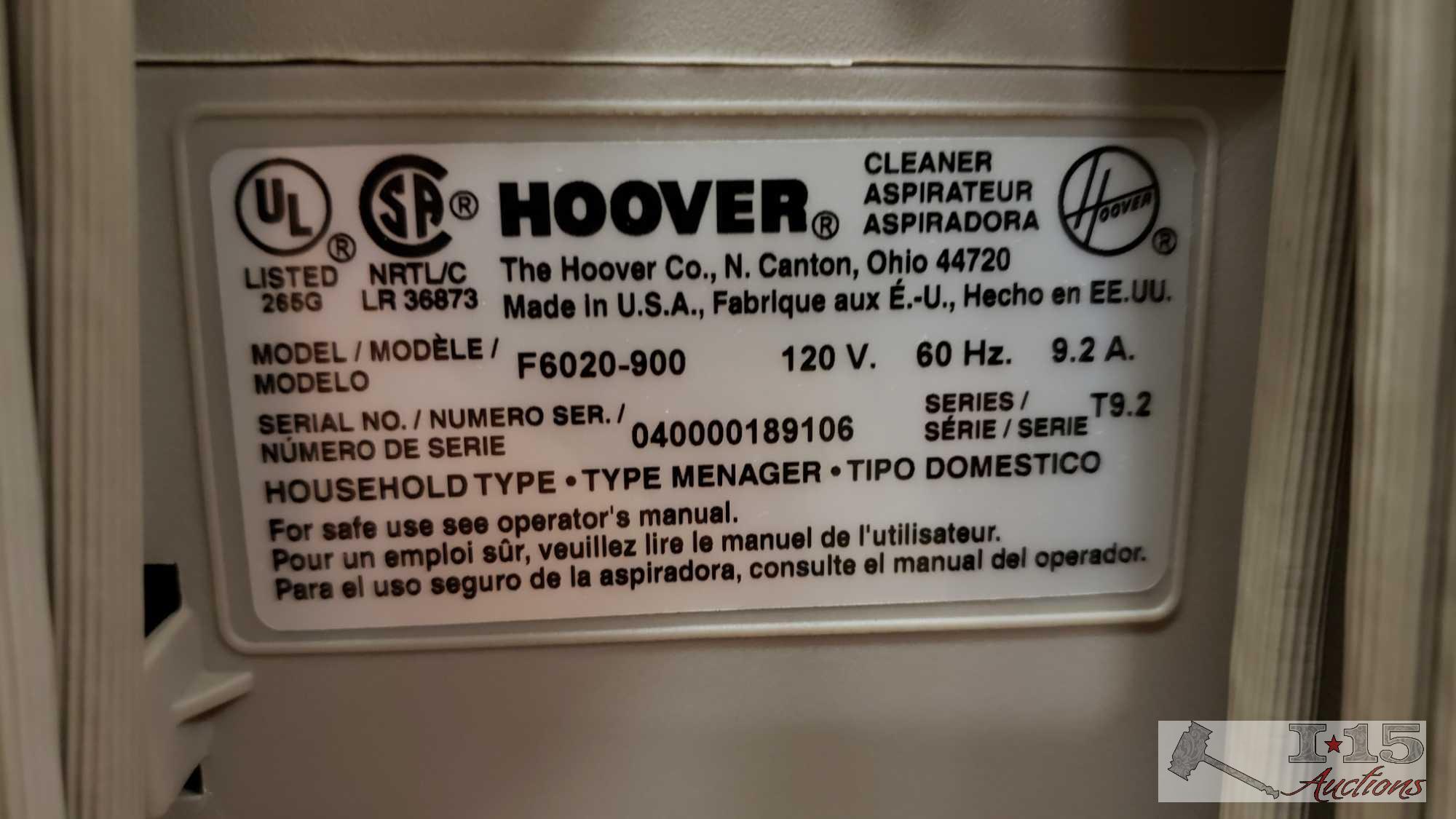 Hoover Steamvac Widepath Vacuum