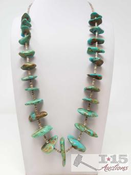 Two Turquoise Necklaces