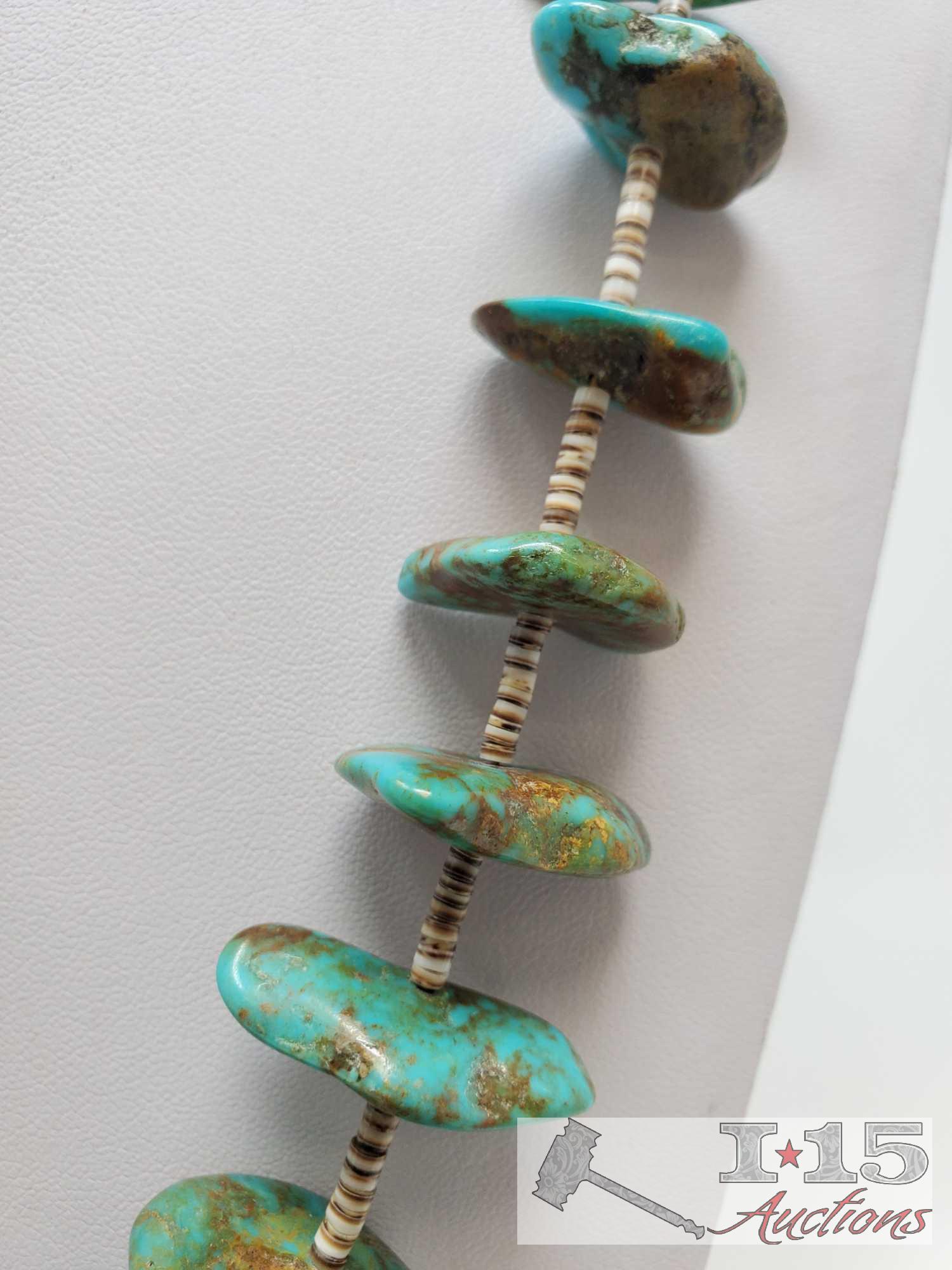 Two Turquoise Necklaces