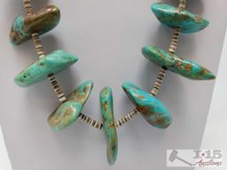 Two Turquoise Necklaces