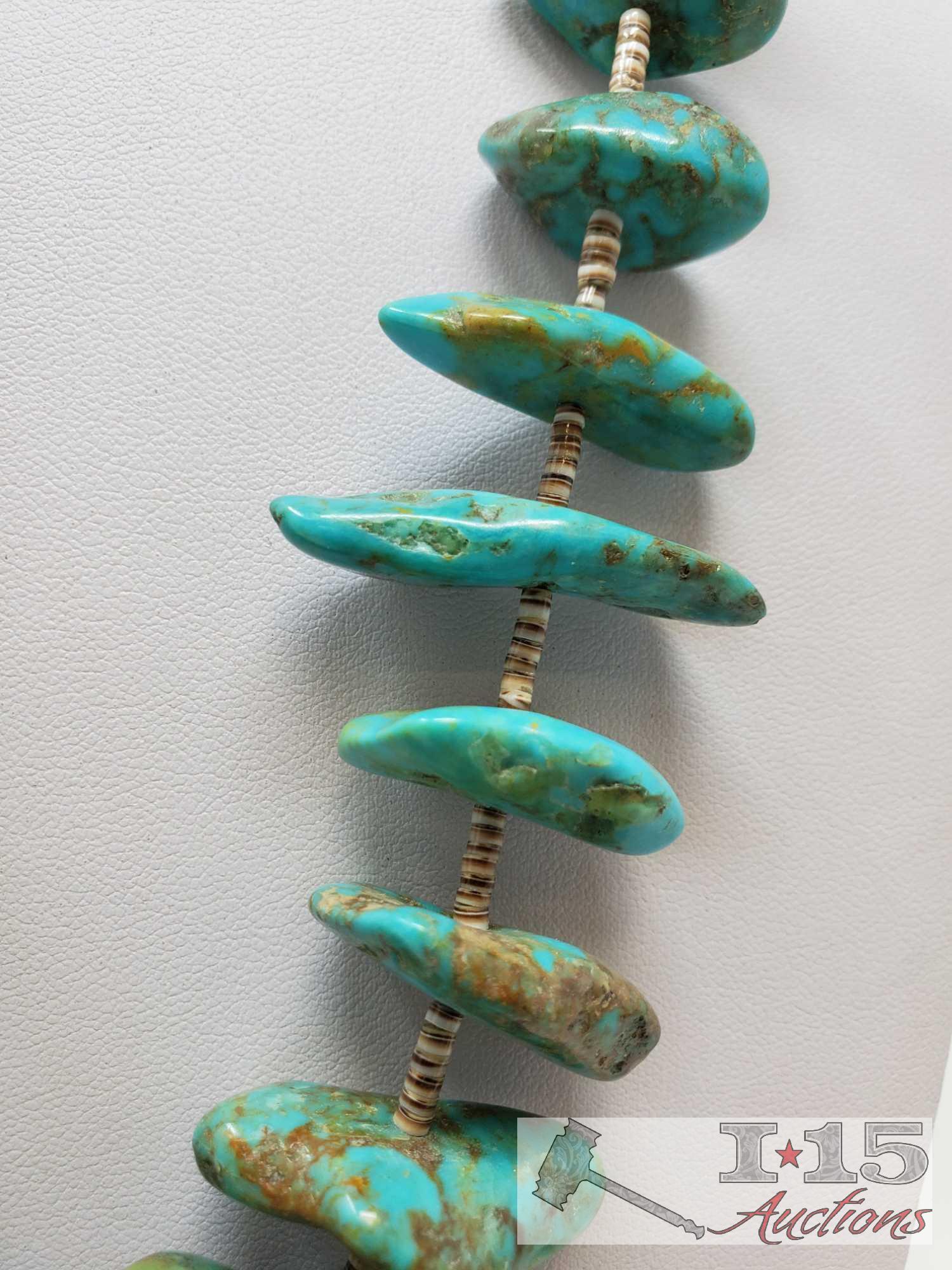 Two Turquoise Necklaces