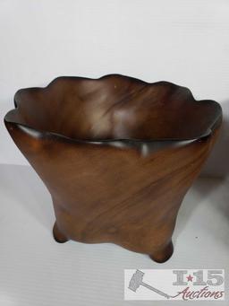 Hand Carved Wooden Bowls from Meh wood