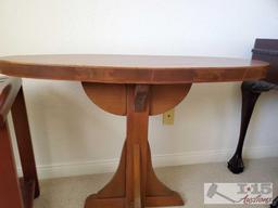 Beautiful Side Table Made From Teak Wood