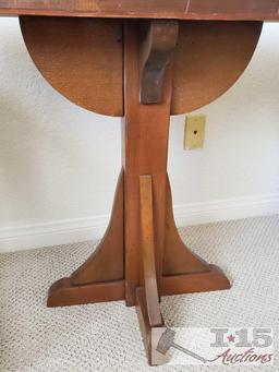 Beautiful Side Table Made From Teak Wood