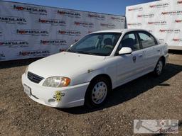 2003 Kia Spectra, White, See Video!