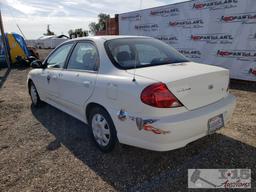 2003 Kia Spectra, White, See Video!