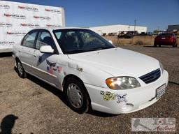 2003 Kia Spectra, White, See Video!