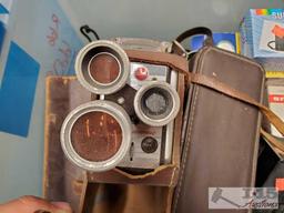 Misc. Vintage Cameras and Cases, and other Photography items