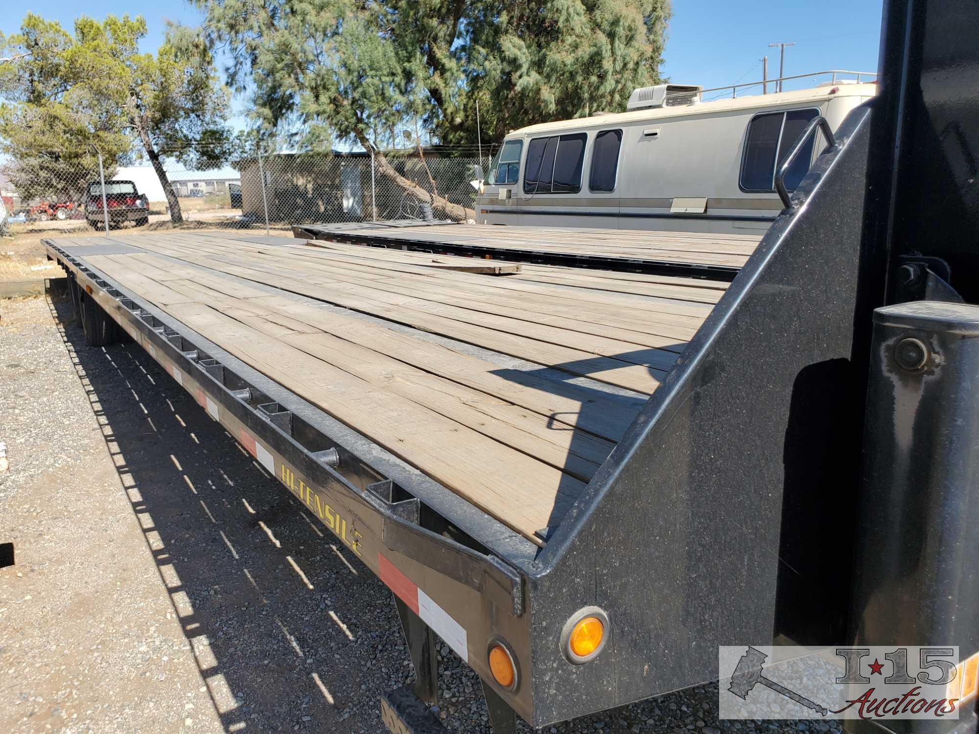 40' 2015 Big Tex Gooseneck Trailer Model 25GN-40, Torque Tube