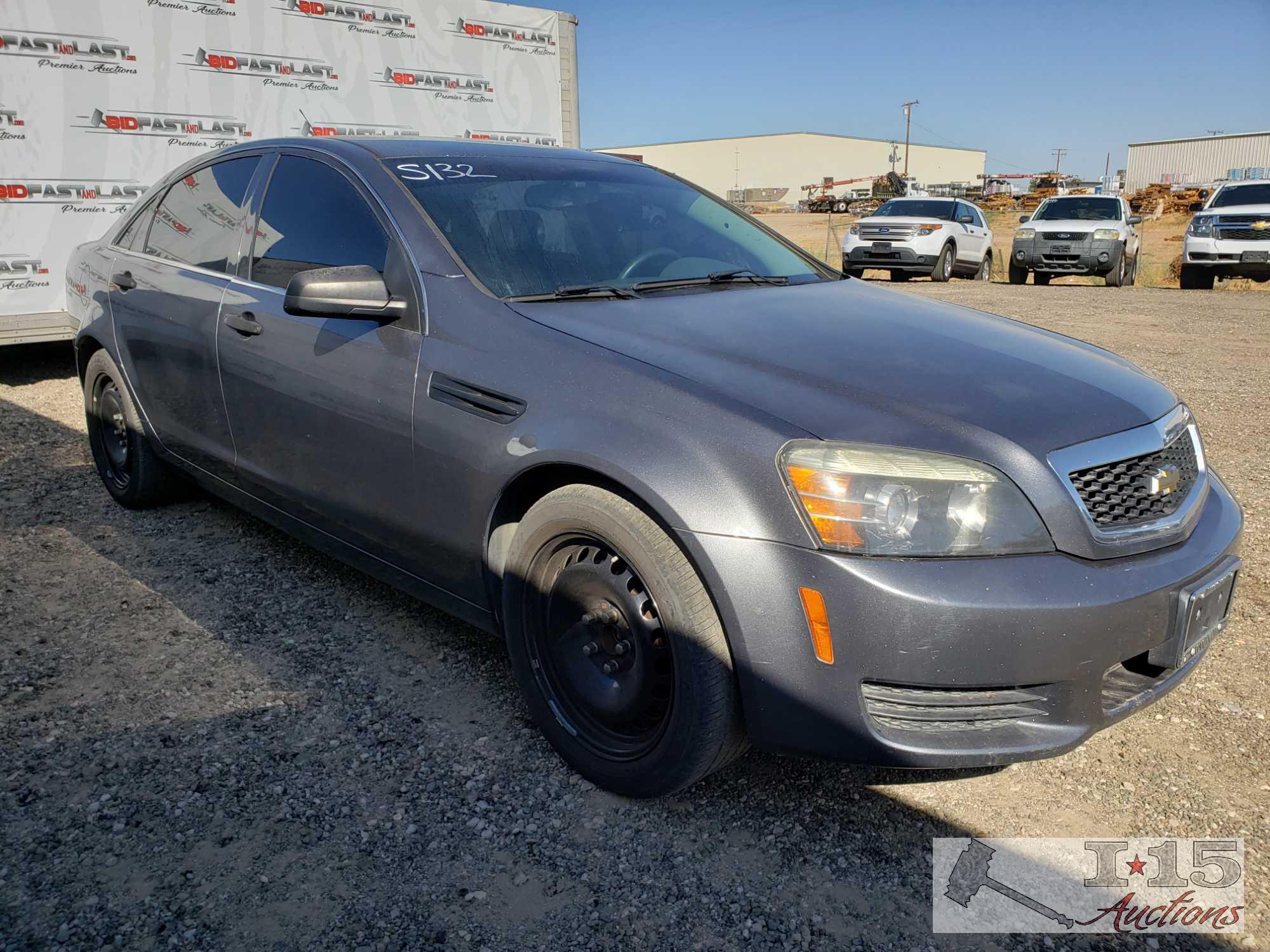 2012 Chevrolet Caprice, Gray, CURRENT SMOG