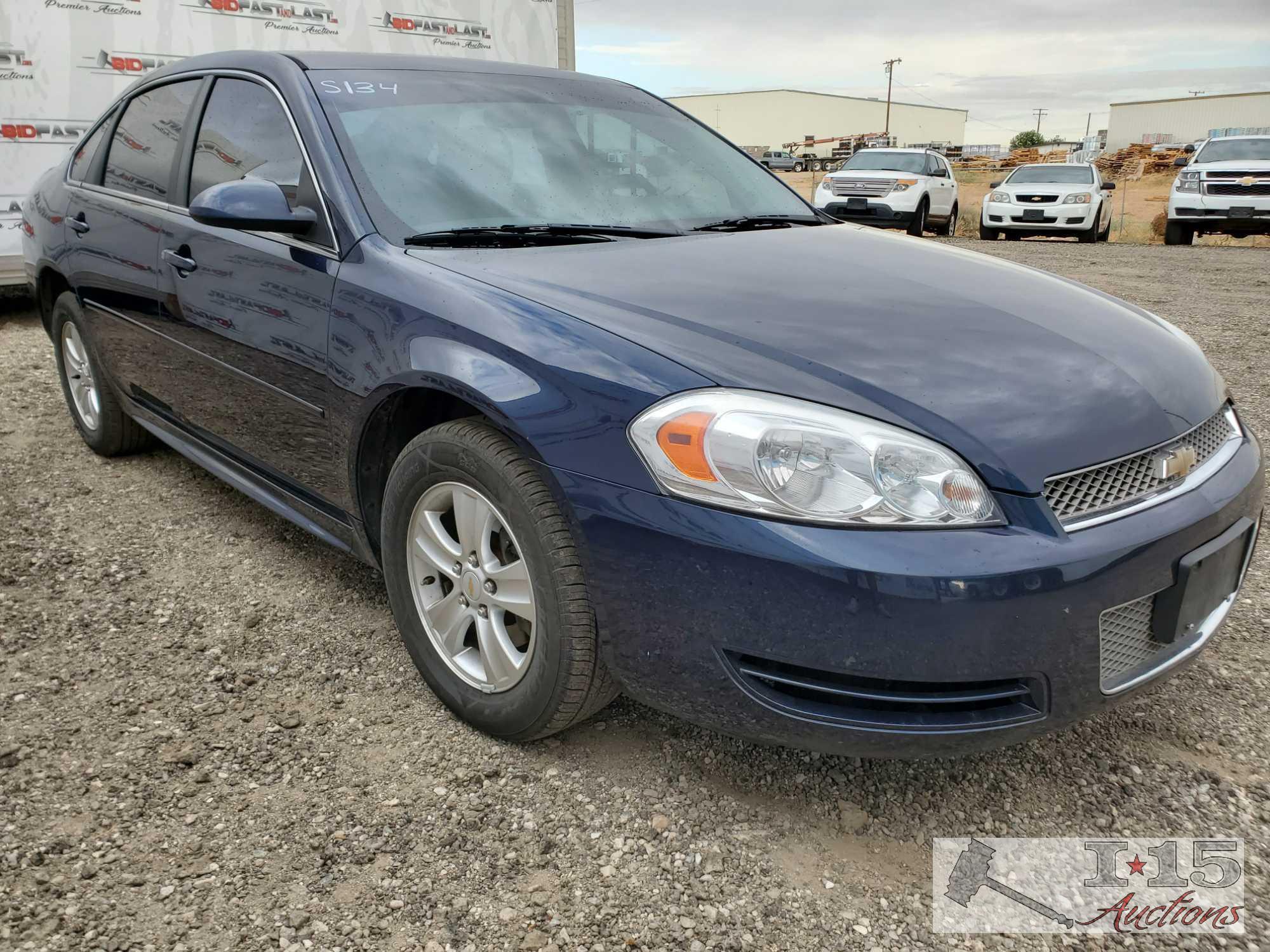 2012 Chevrolet Impala, Dark Blue CURRENT SMOG