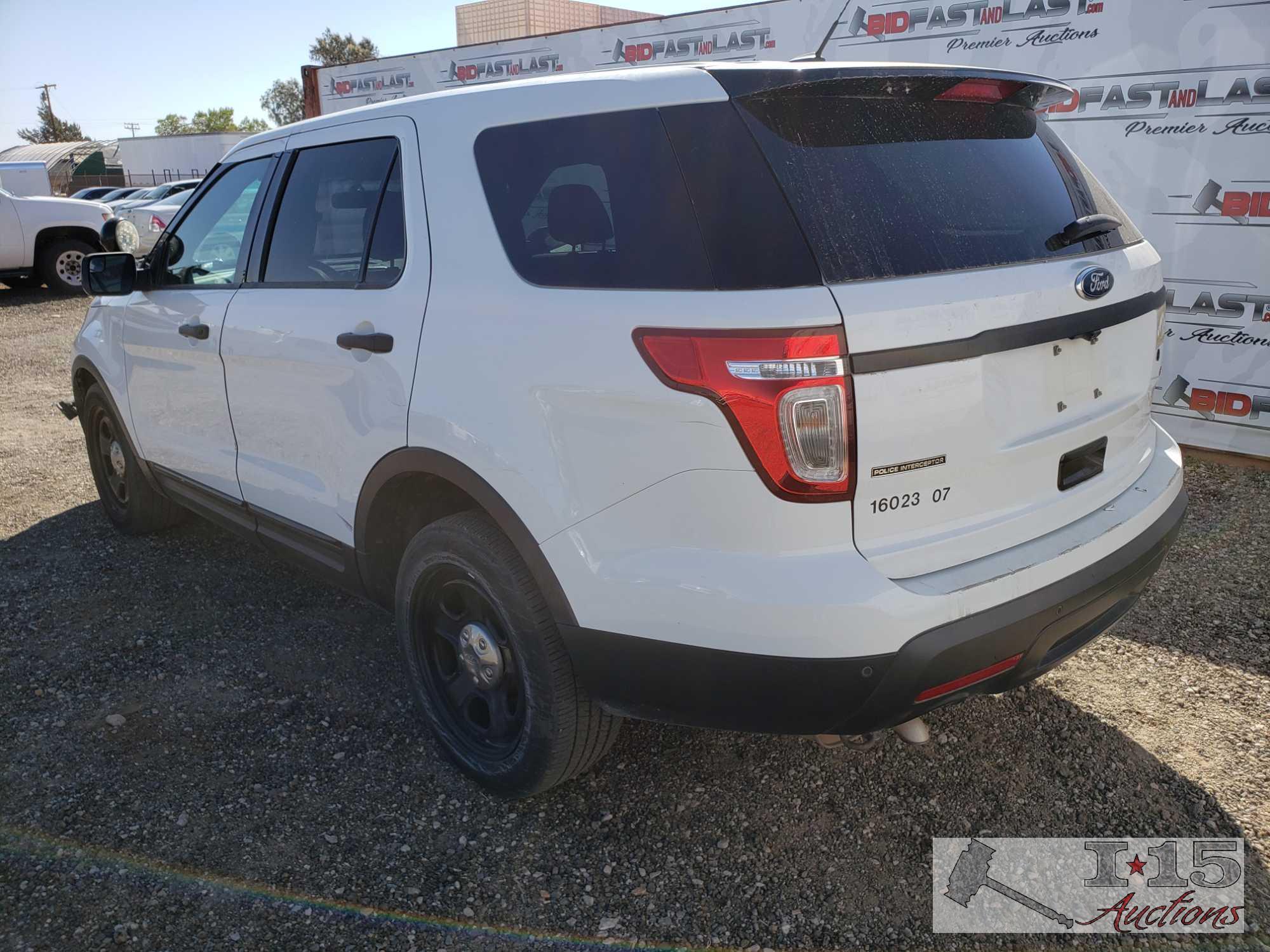 2014 Ford Explorer, White