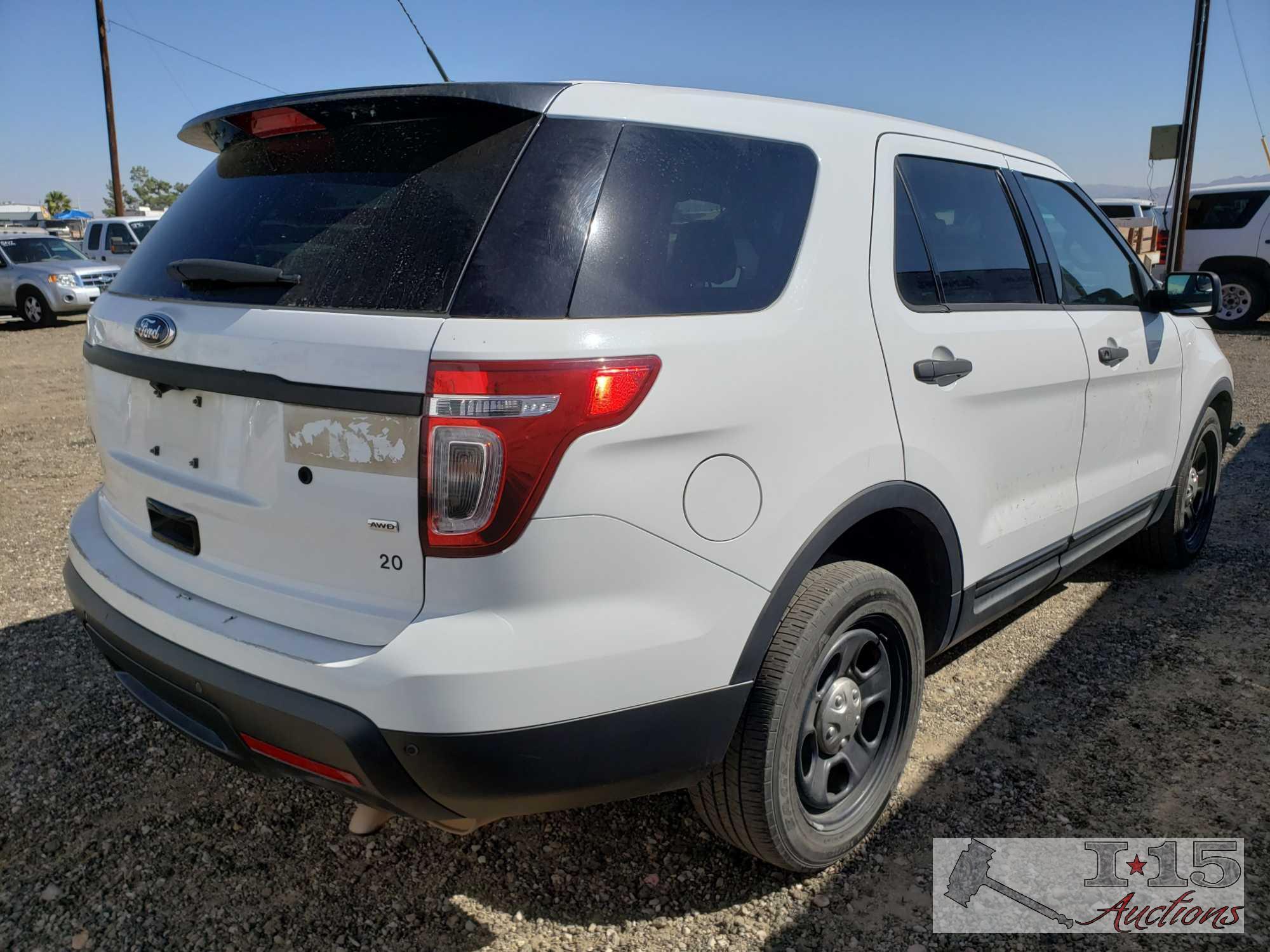 2014 Ford Explorer, White