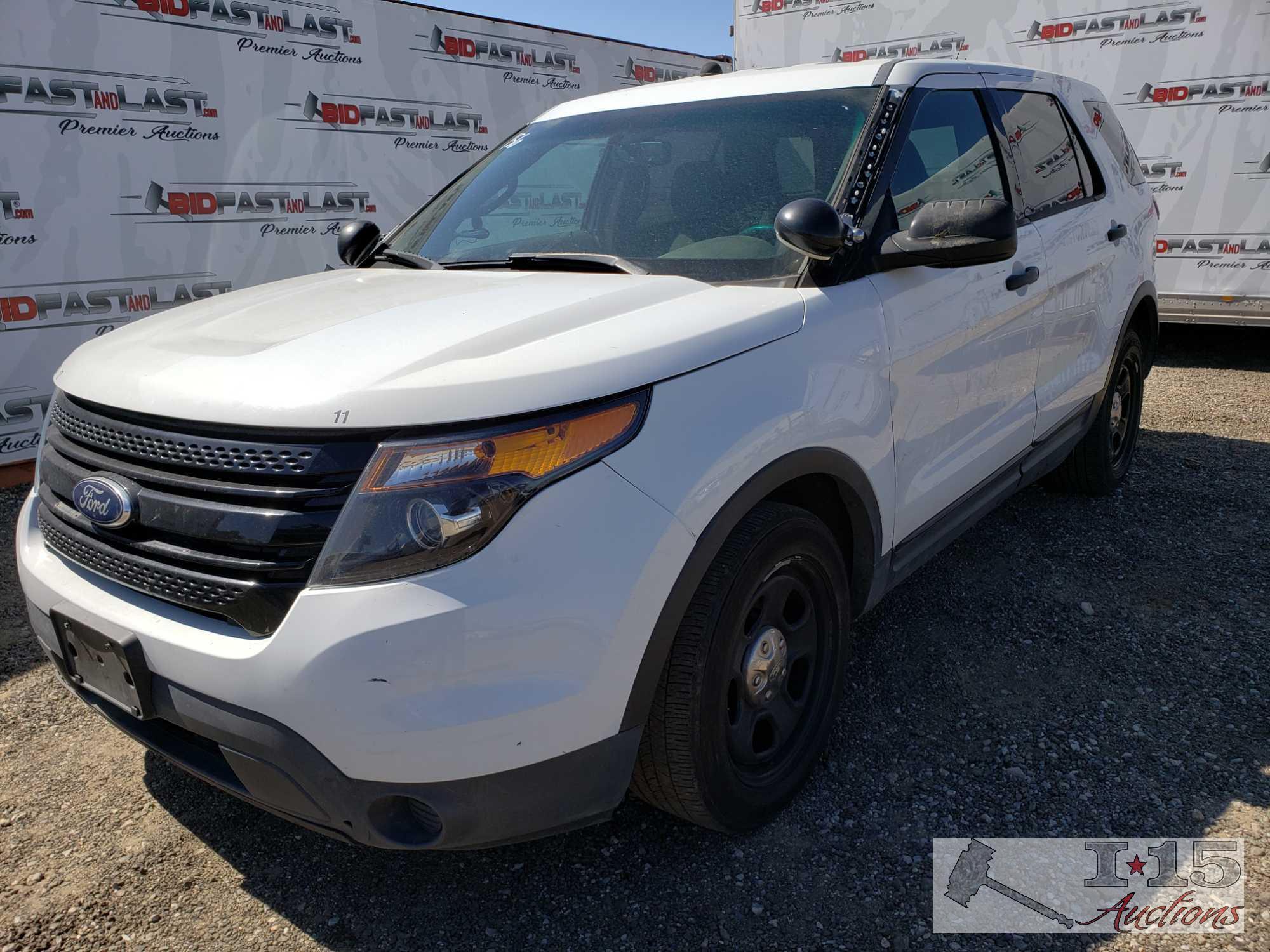 2014 Ford Explorer, White