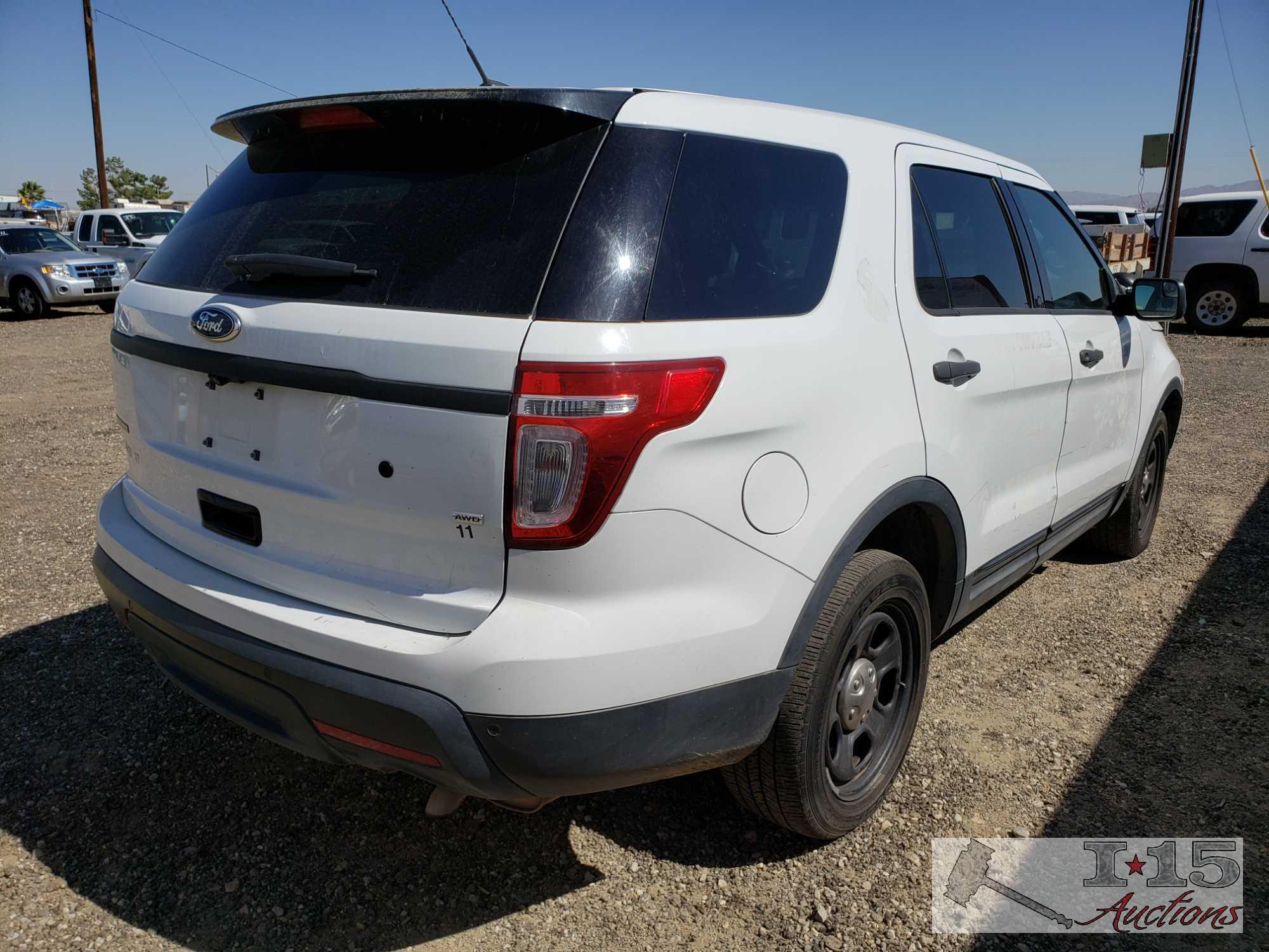 2014 Ford Explorer, White