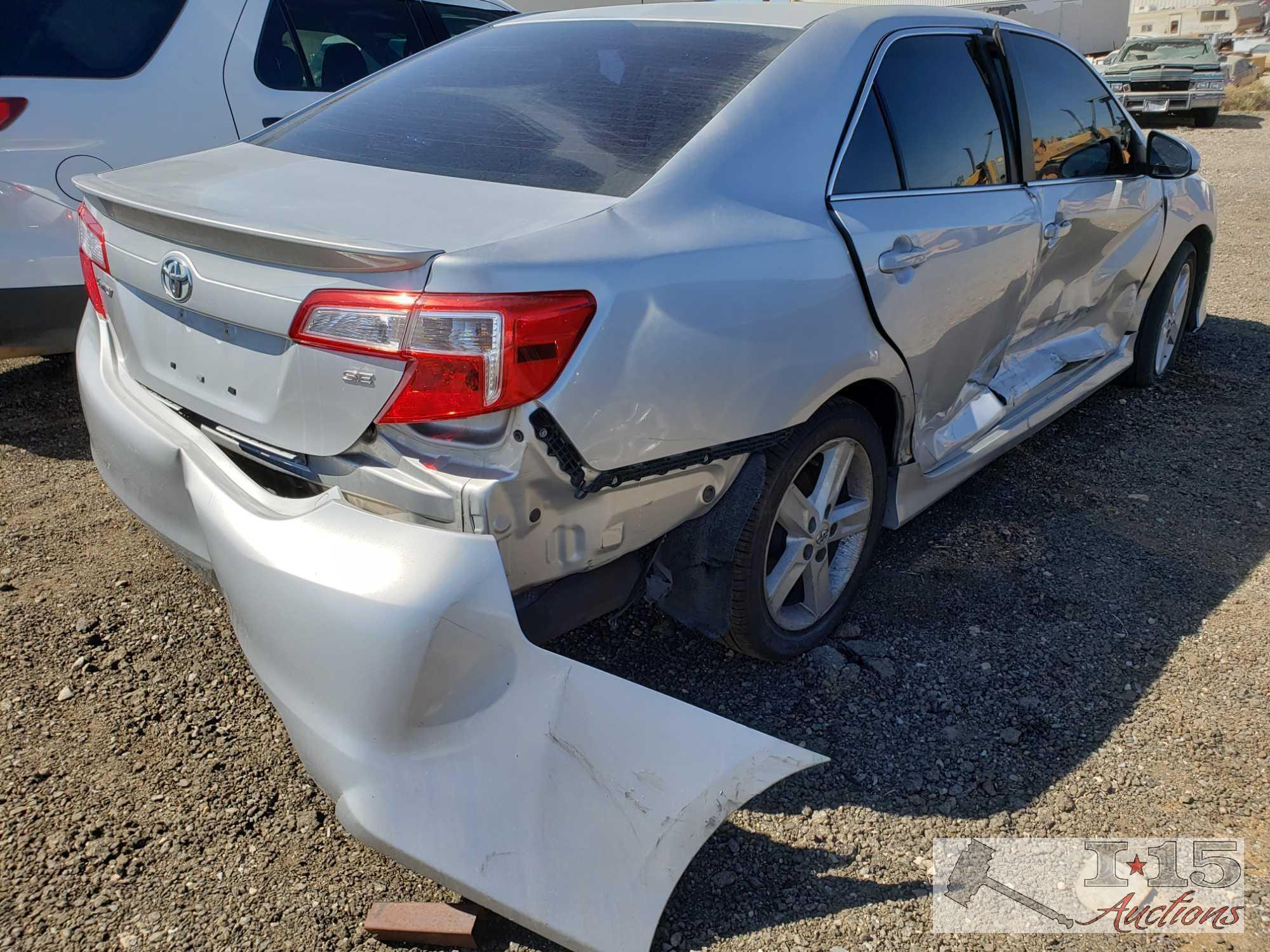 2012 Toyota Camry, Silver This will be sold on NON OP. Buyer responsible for smog