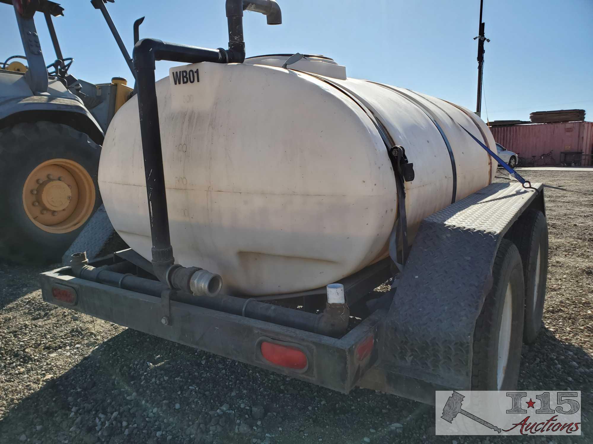 Texas Bragg Enterprises 500Gal. Water Trailer