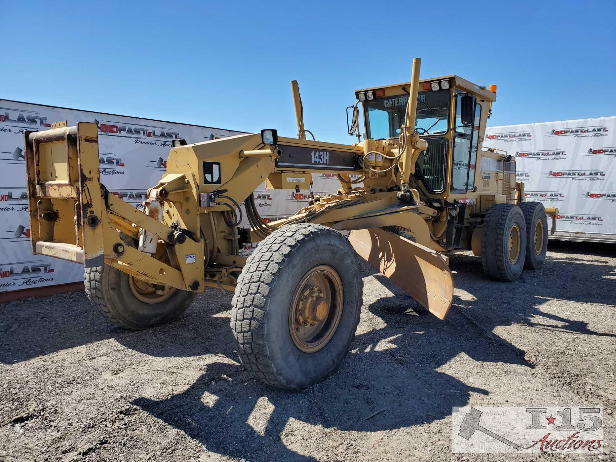 Caterpillar 143H Motor Grader, New Video!