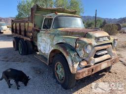 1959 GMC 550 Dump Truck