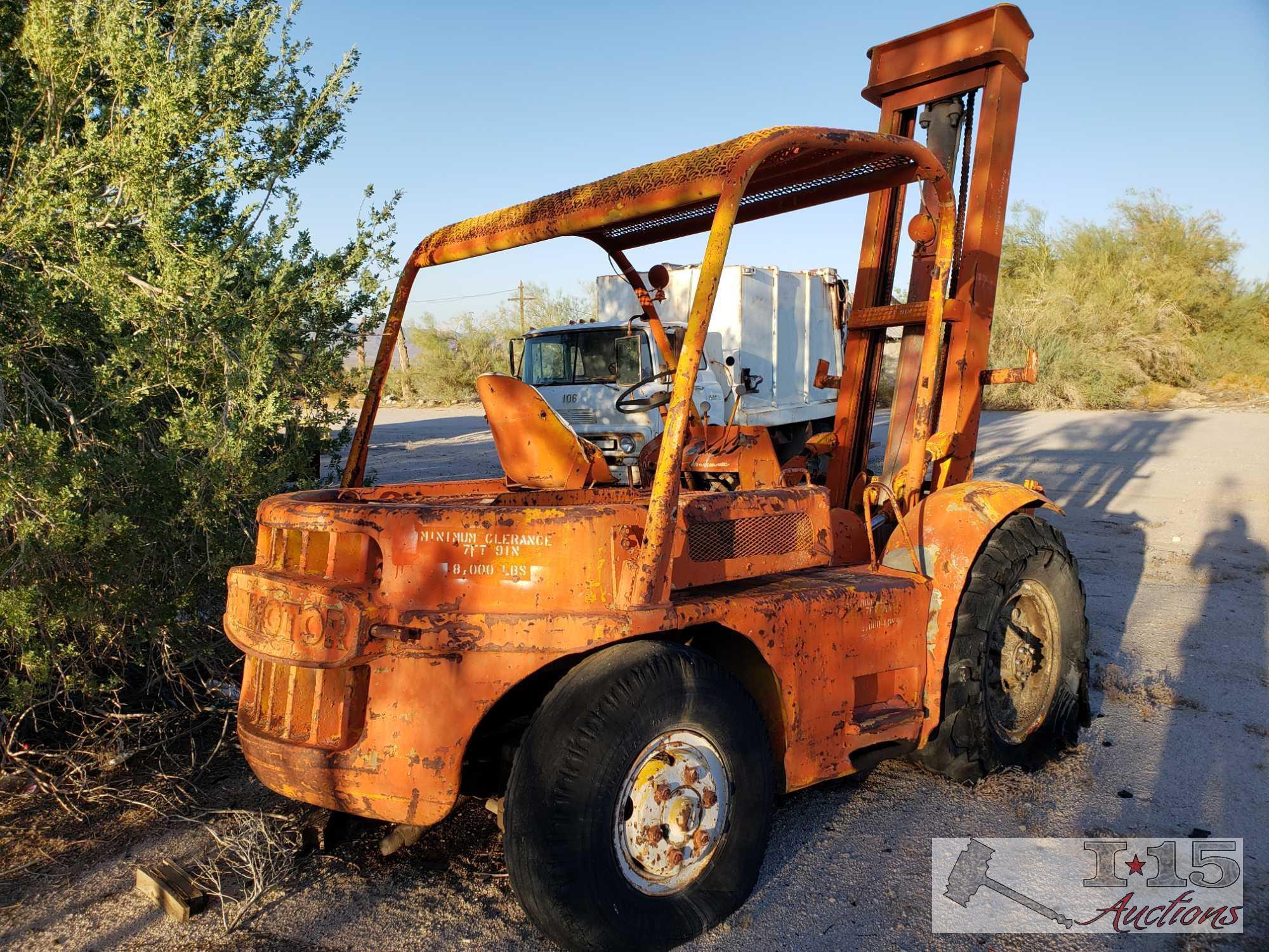 Forklift with Gas Engine