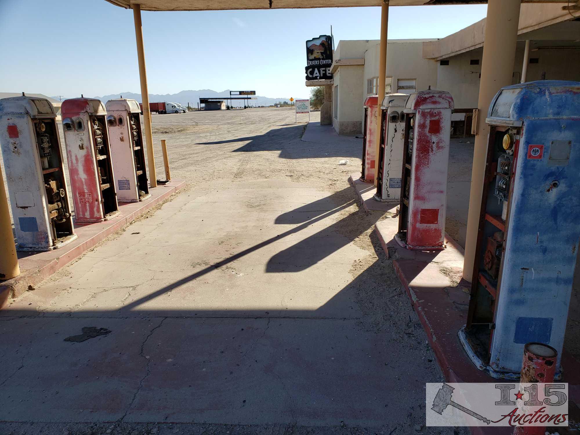 7 National Gas Pumps All Appear to Model 64 B