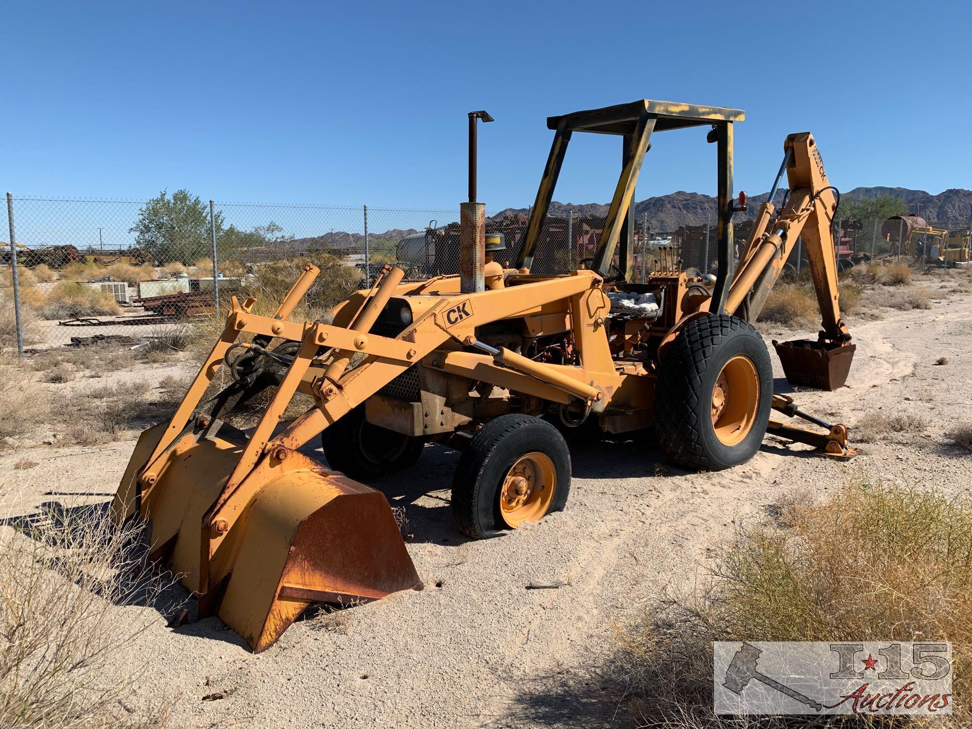 Case 580 Construction King Backhoe