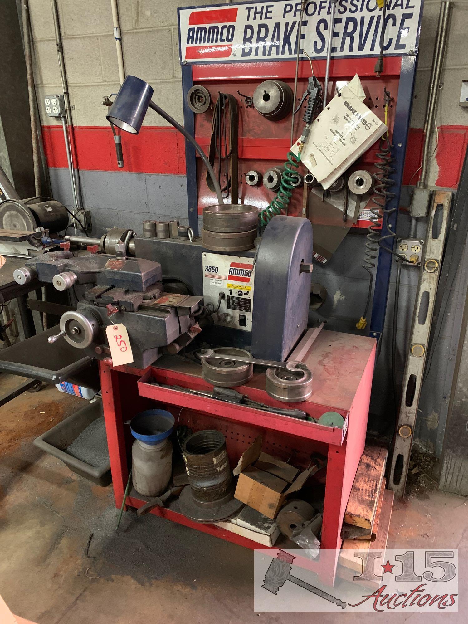 Ammco Brake Lathe, See Video!