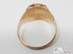 10k Gold 1948 Brawley Class Ring, 7.9g