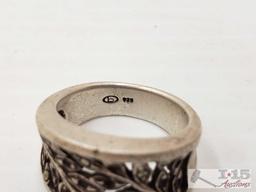 One Sterling Silver Ring and Costume Jewelry