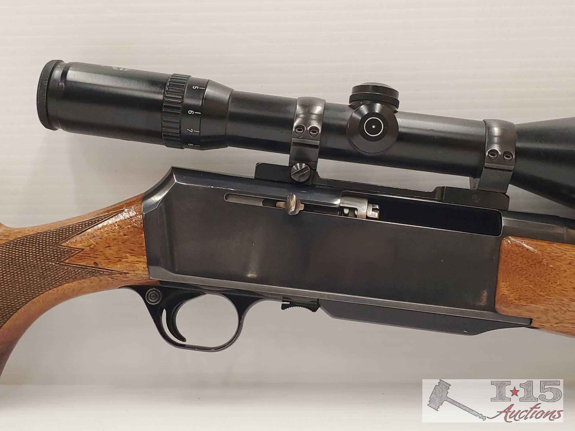 Browning BAR .308 Cal Rifle with Schmidt & Bender Scope