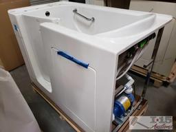 Hydro Dimensions Walk In Tub, Model P Series 3055L25420U