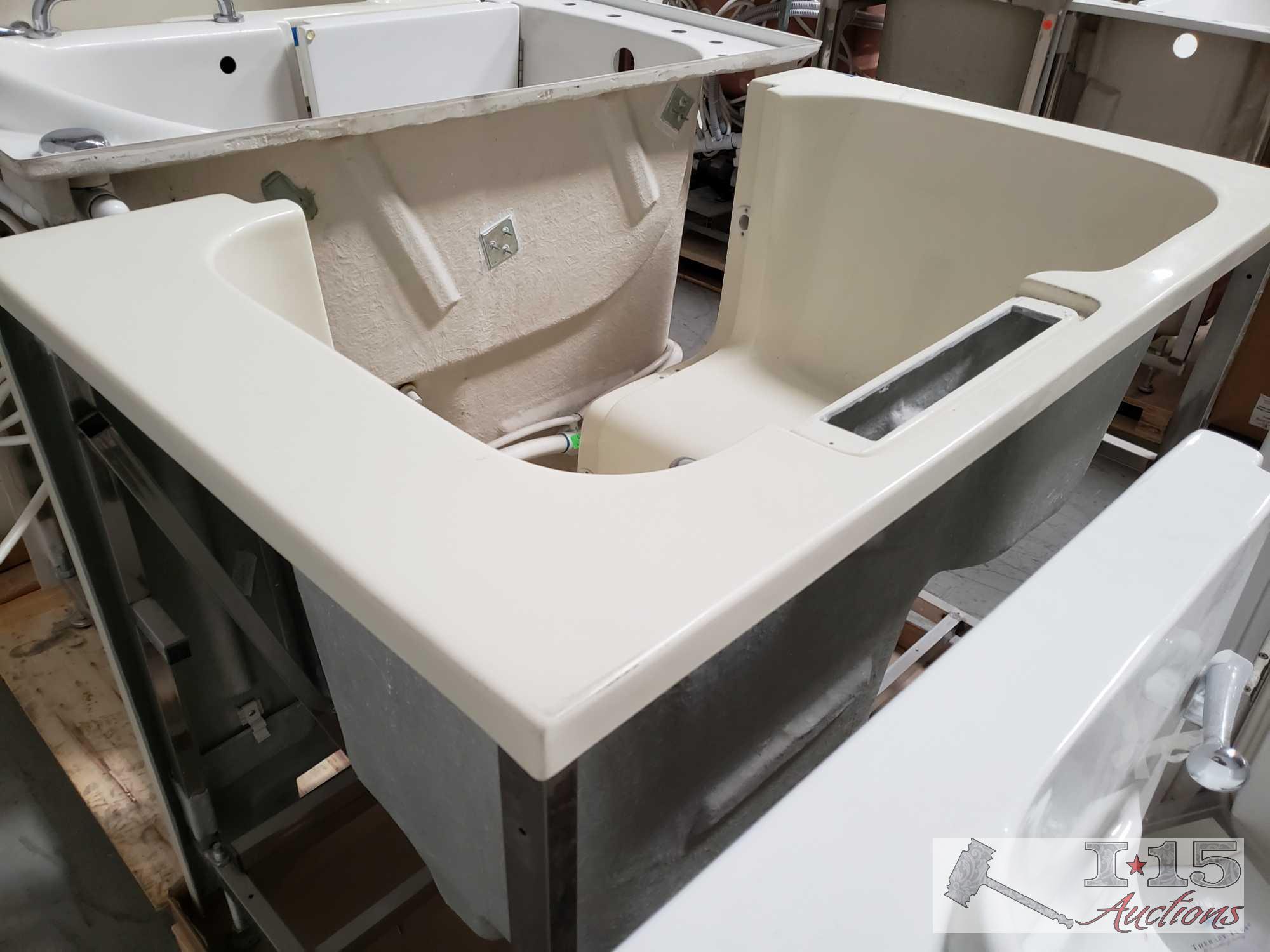 8 Therapy Tubs, Various Models and Sizes