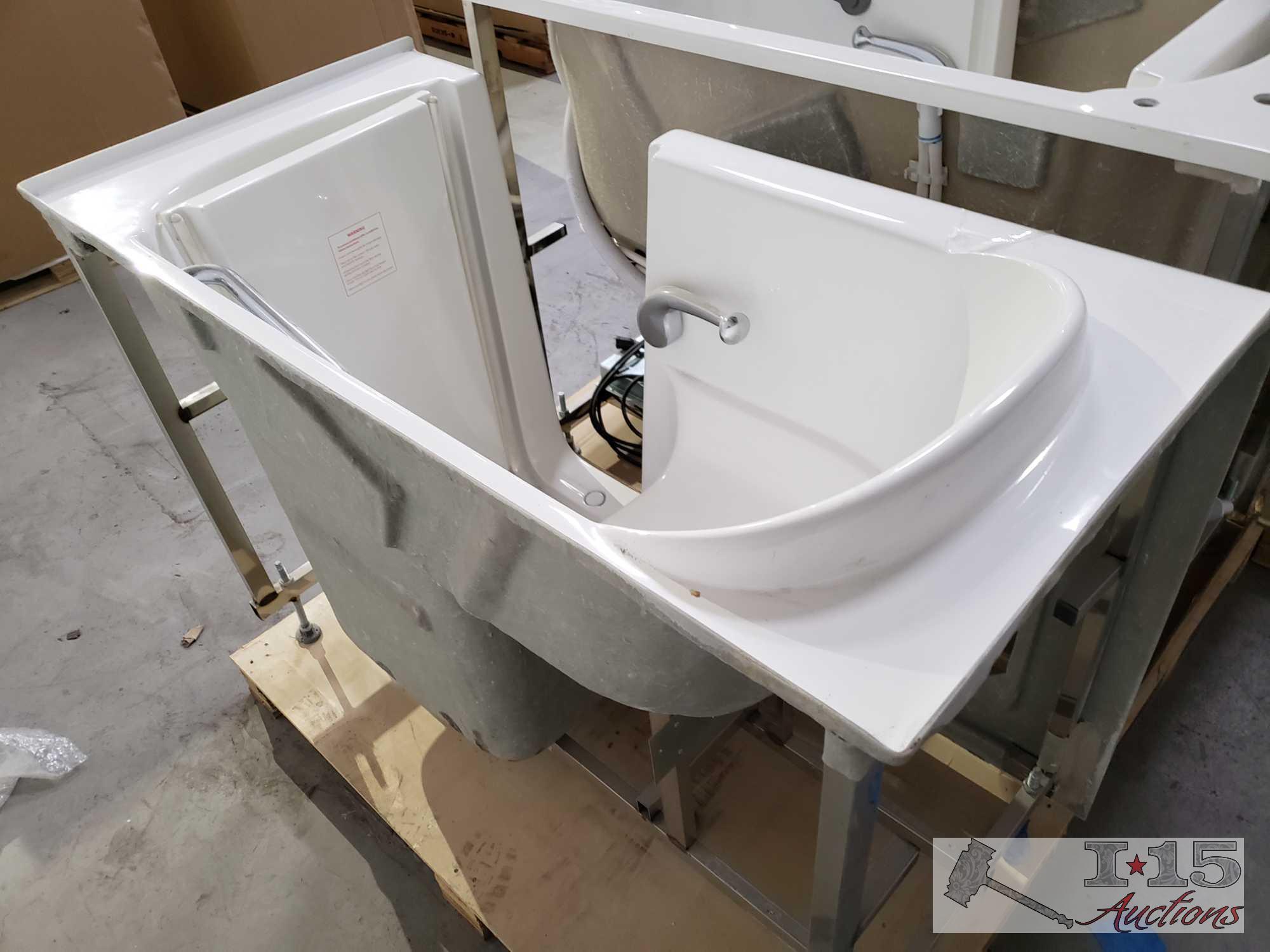 7 Therapy Tubs Various Models and Sizes