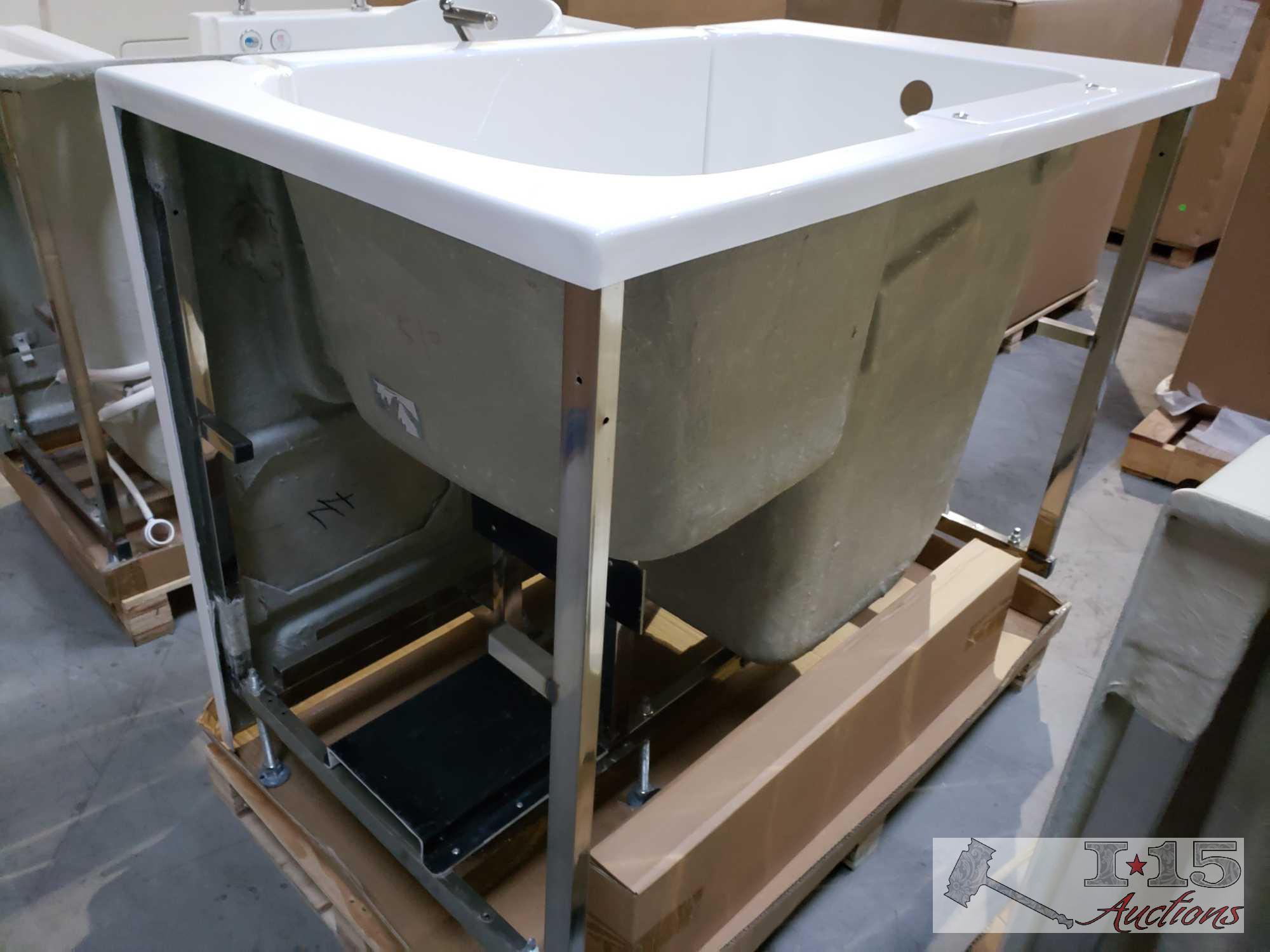 7 Therapy Tubs, Various Models and Sizes