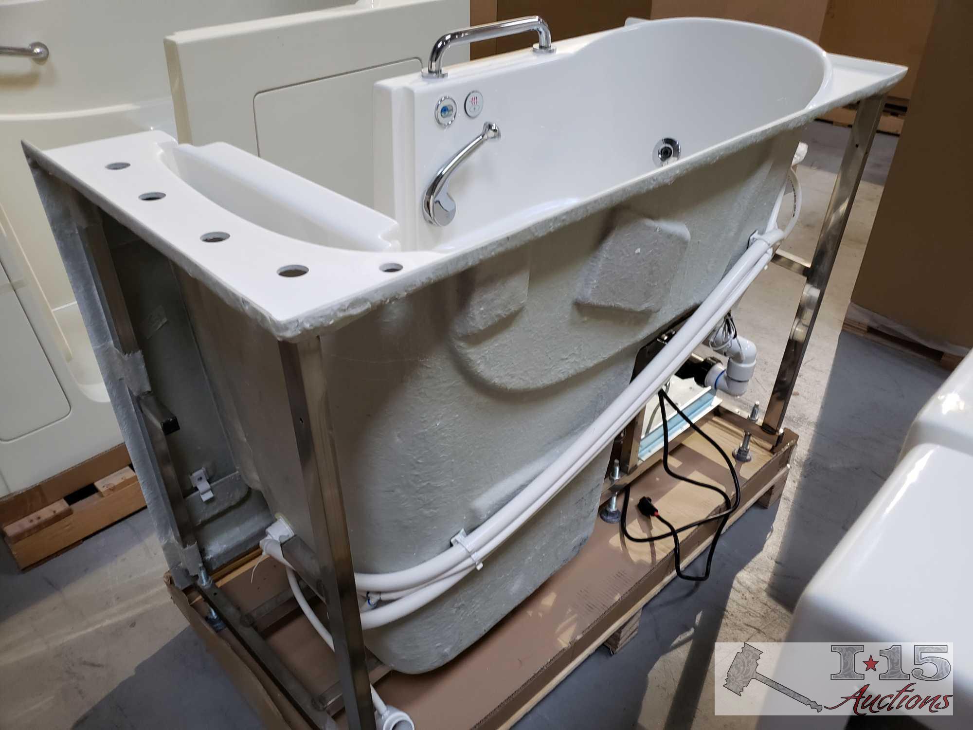 7 Therapy Tubs, Various Models and Sizes