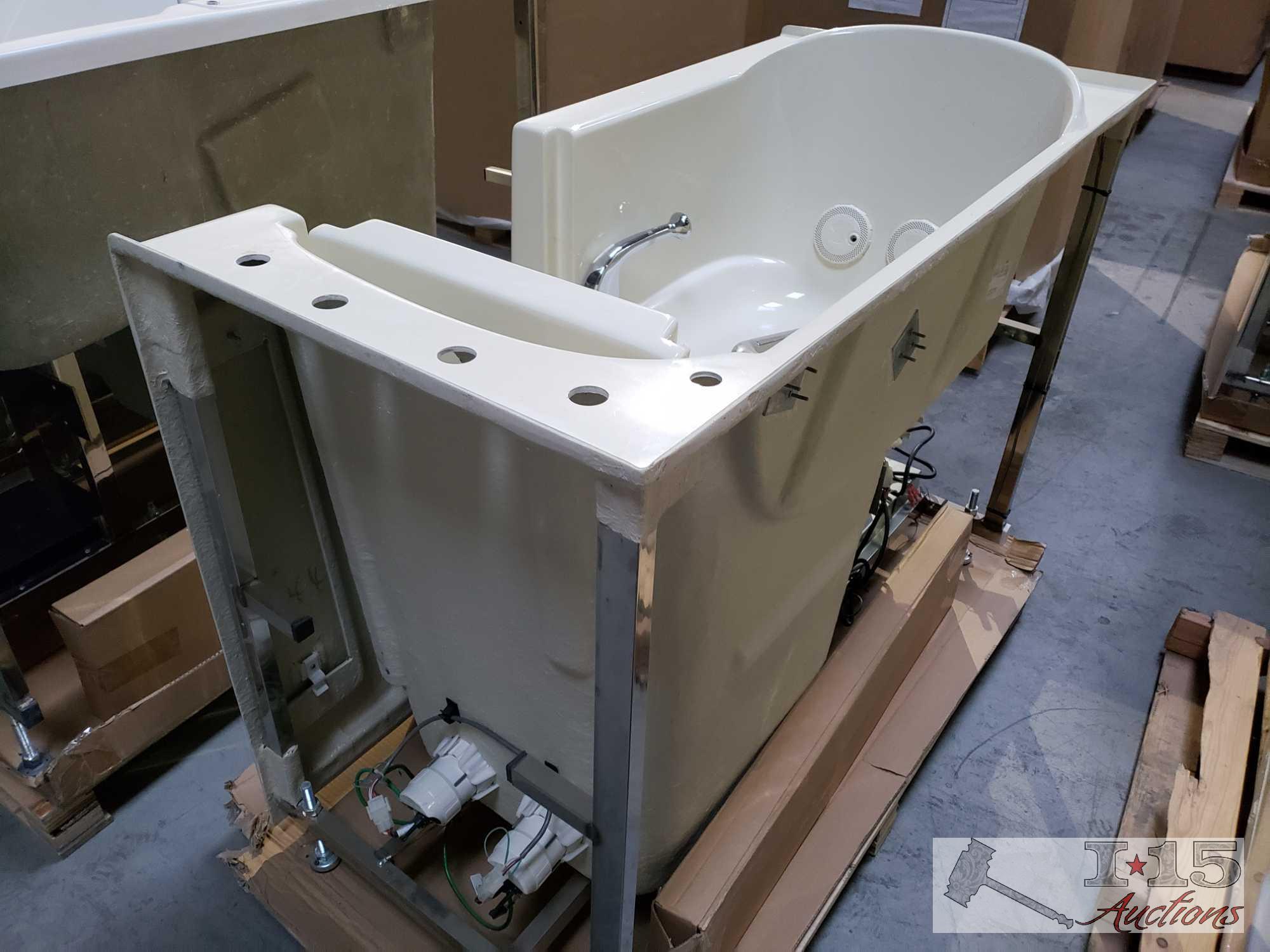 7 Therapy Tubs, Various Models and Sizes