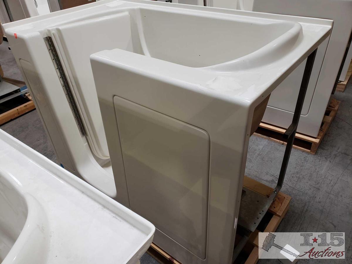 7 Therapy Tubs, Various Models and Sizes