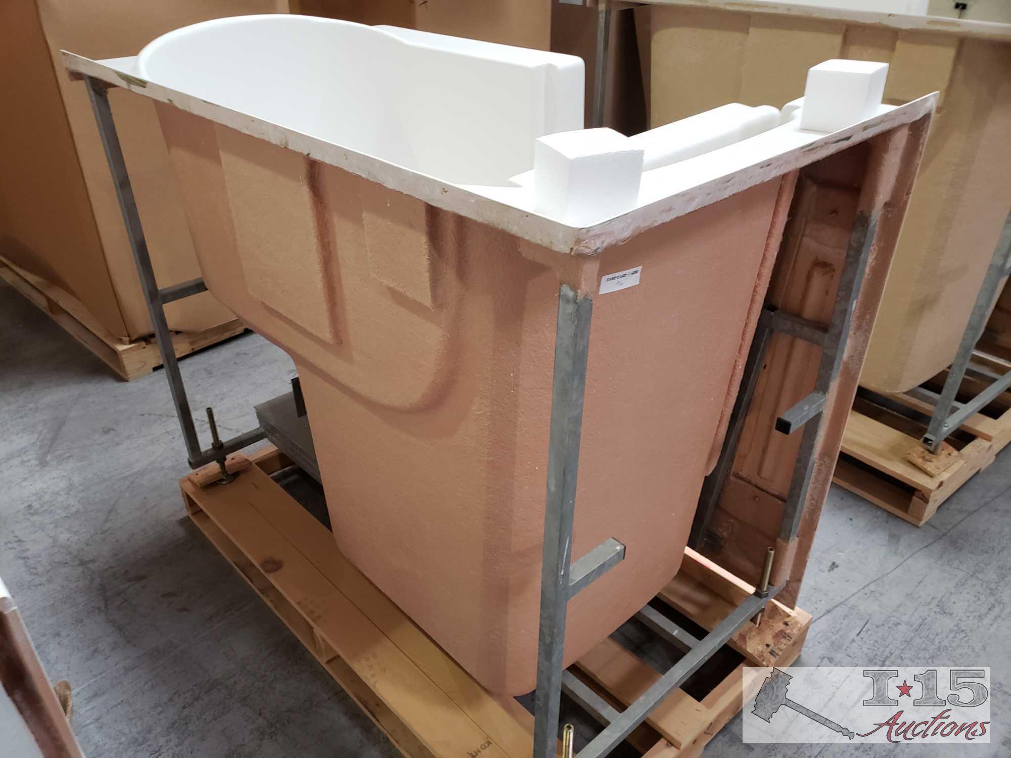 7 Therapy Tubs, Various Models and Sizes