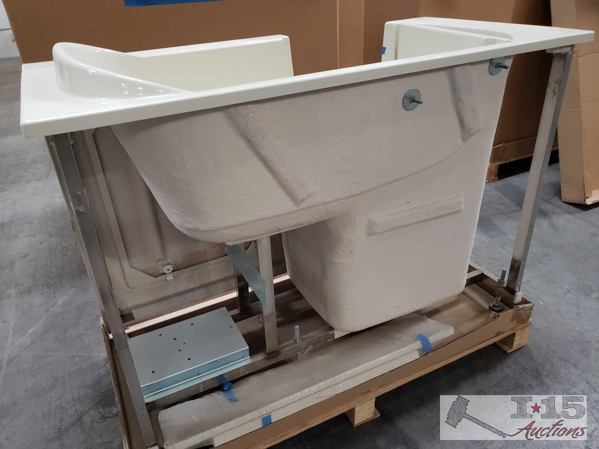 7 Therapy Tubs, Various Models and Sizes