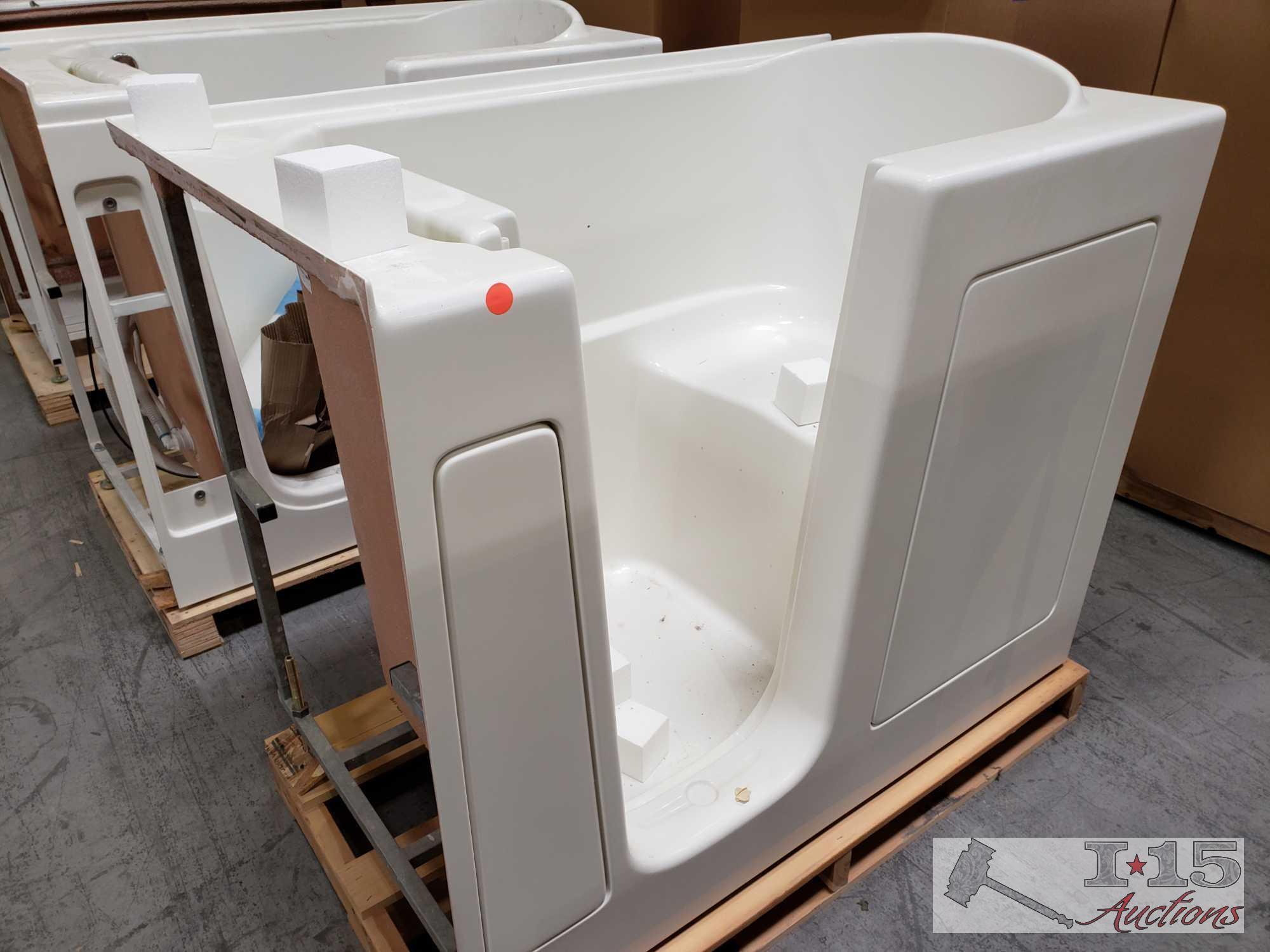 7 Therapy Tubs, Various Models and Sizes